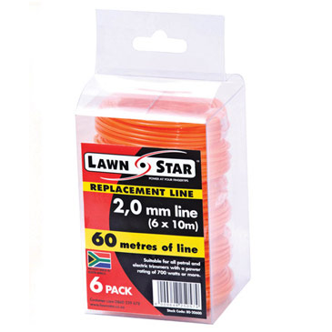 Lawn Star Pre-pack 1.60mm x 10m (six coil line)